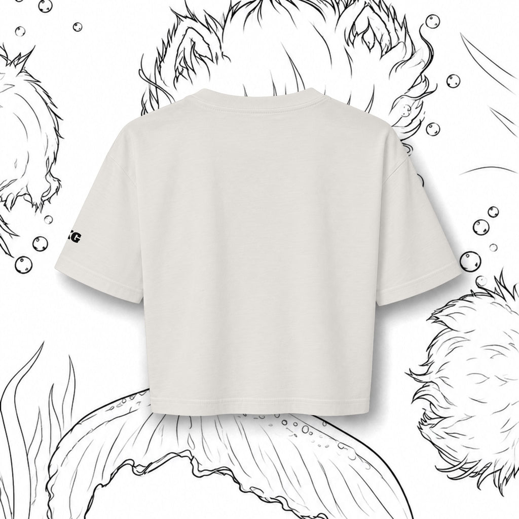 Gonga Gato Women's Heavyweight Cropped Tee