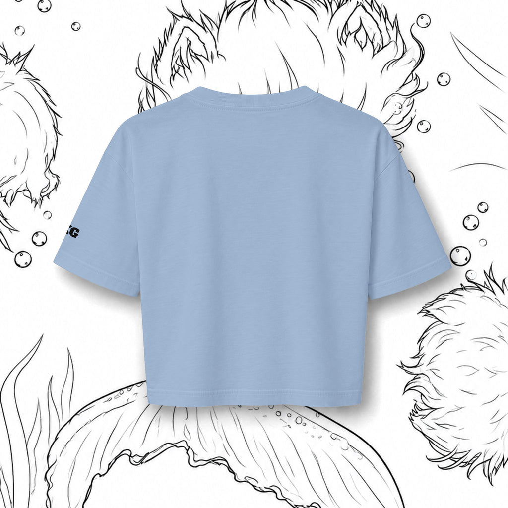 Gonga Gato Women's Heavyweight Cropped Tee