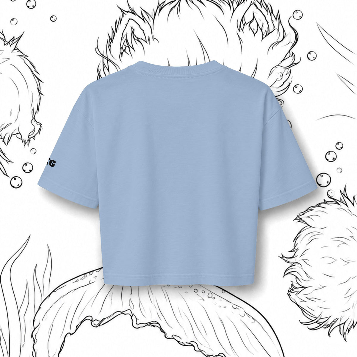 Gonga Gato Women's Heavyweight Cropped Tee