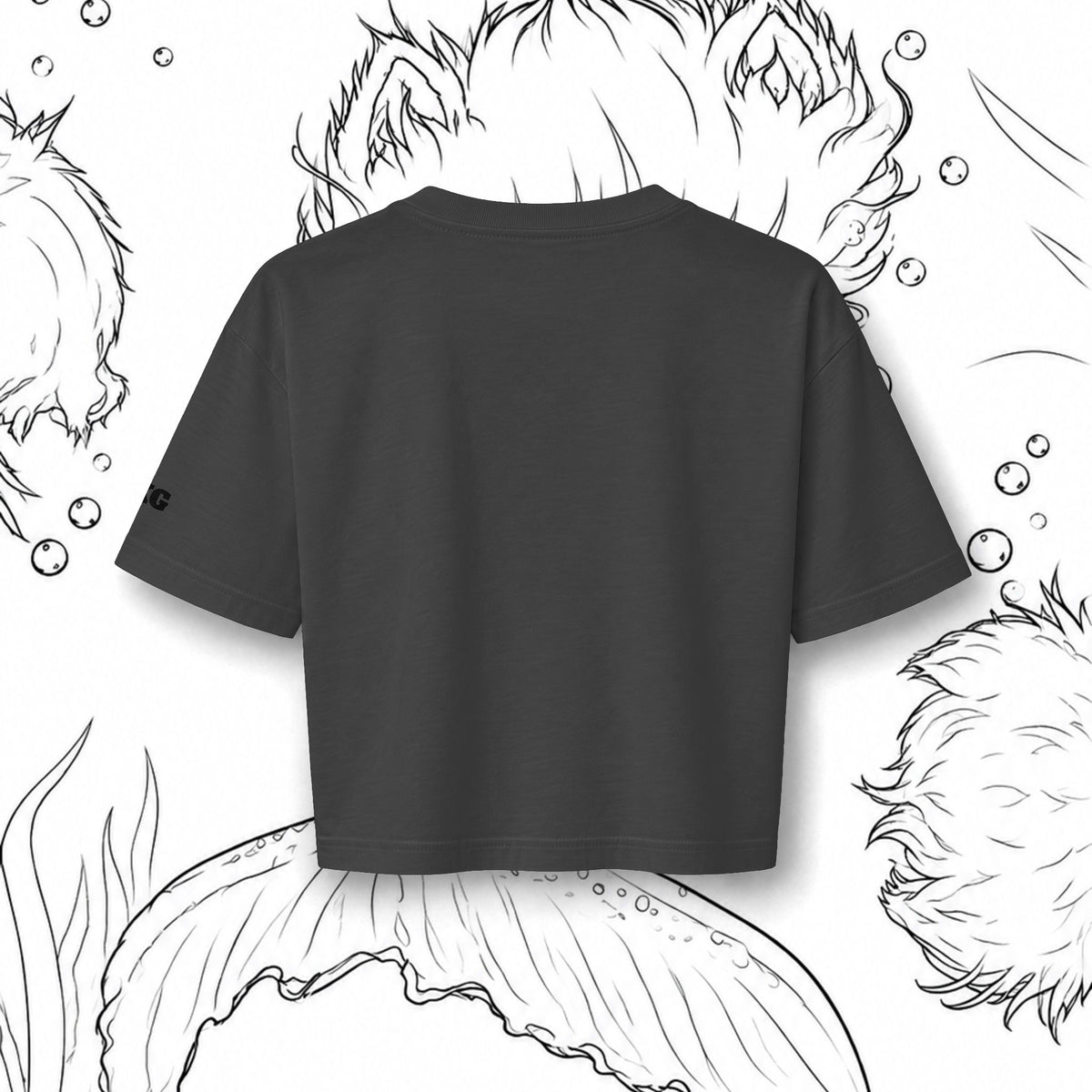Gonga Gato Women's Heavyweight Cropped Tee