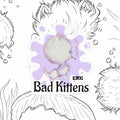 Bad Kitten Vinyl Decal Lavender