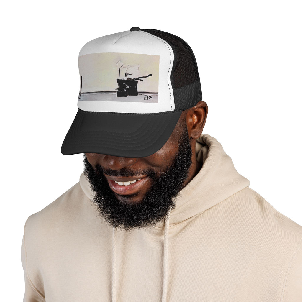 Trucker Cap Blown Away Kitty