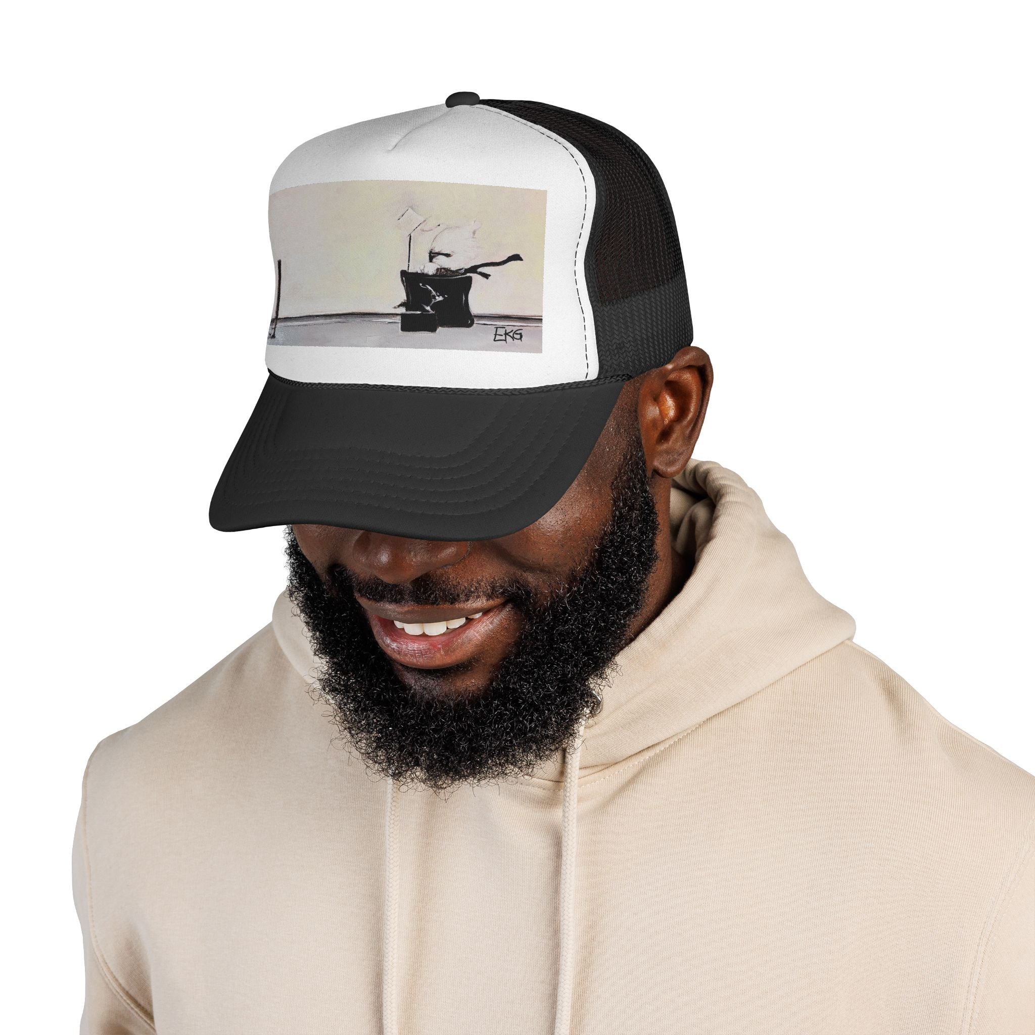 Trucker Cap Blown Away Kitty