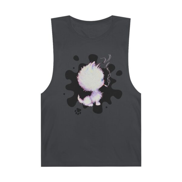 Unisex Barnard Tank Bad Kitten Black splat - Image 2