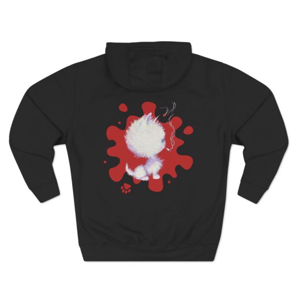 Fleece Hoodie - Cute Cat! Bad Kittens Design - Image 6